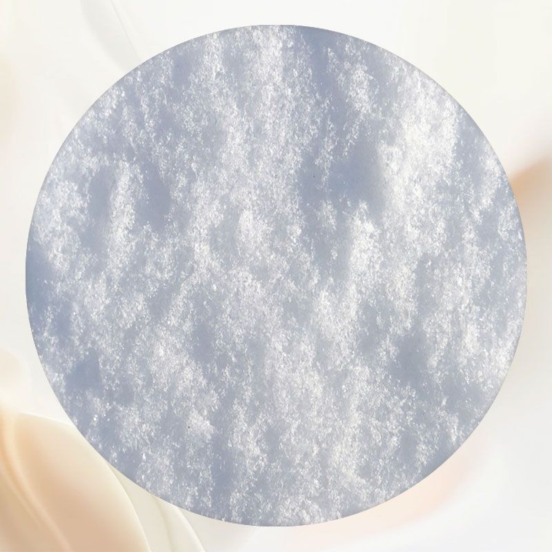 Winter Reflective Snow Fabric Circle Backdrop - Layoris
