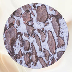 Stone Road Snow Fabric Circle Backdrop - Layoris