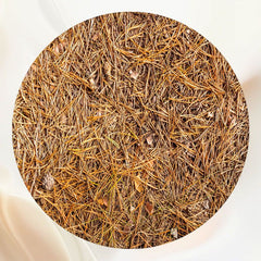 Yellow Pine Needle Circle Fabric Backdrop - Layoris