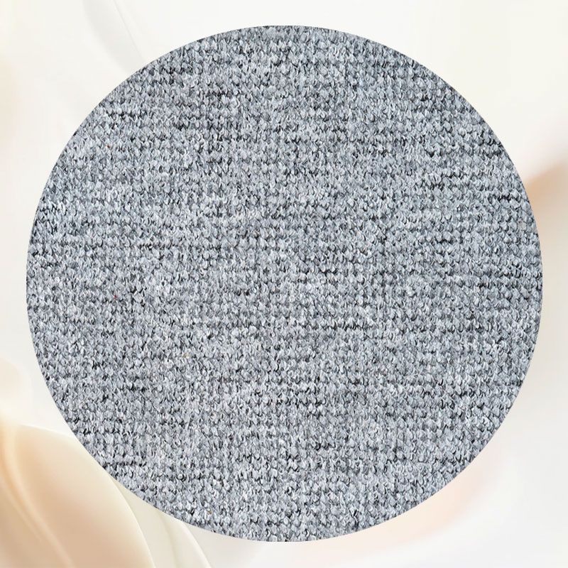 Classic Grey Carpet Fabric Circle Backdrop - Layoris