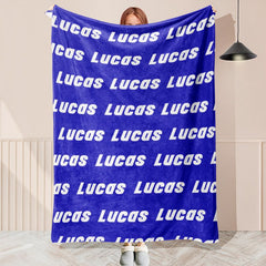 Customized Name Blanket For Family - Layoris