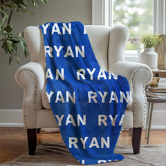 Personalized Name Blanket For Family Grandma Gifts - Layoris