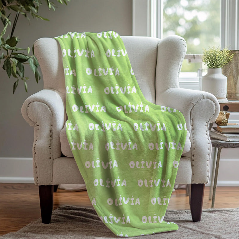 Funny Personalized Name Blanket Cool Gift - Layoris
