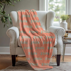Unique Font Design Custom Color Name Blanket - Layoris