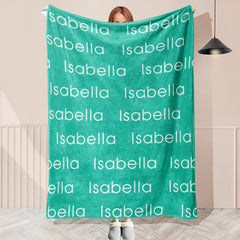Customizable Font Name Blanket For Family - Layoris