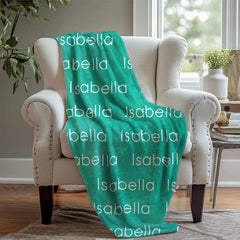Customizable Font Name Blanket For Family - Layoris