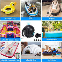 Quick Electric Balloon Pump for Air Mattress Use