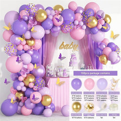 108Pcs Butterfly Balloon Arch Kit For Decor - Layoris