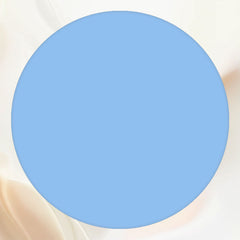 Baby Blue Round Backdrop For Party Event - Layoris