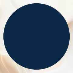 Navy Solid Circle Party Backdrop - Layoris