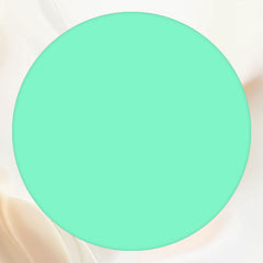 Bright Mint Solid Round Backdrop For Party Event - Layoris