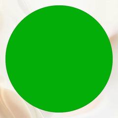 Green Round Backdrop For Party Event - Layoris
