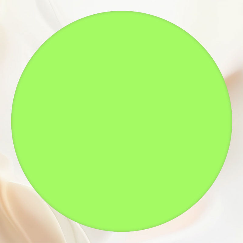 Yellow Green Circle Party Backdrop - Layoris