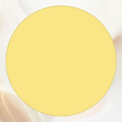 Hami Melon Yellow Solid Color Round Backdrop - Layoris