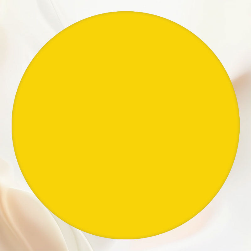 Fashionable Gold Solid Color Circular Backdrop - Layoris