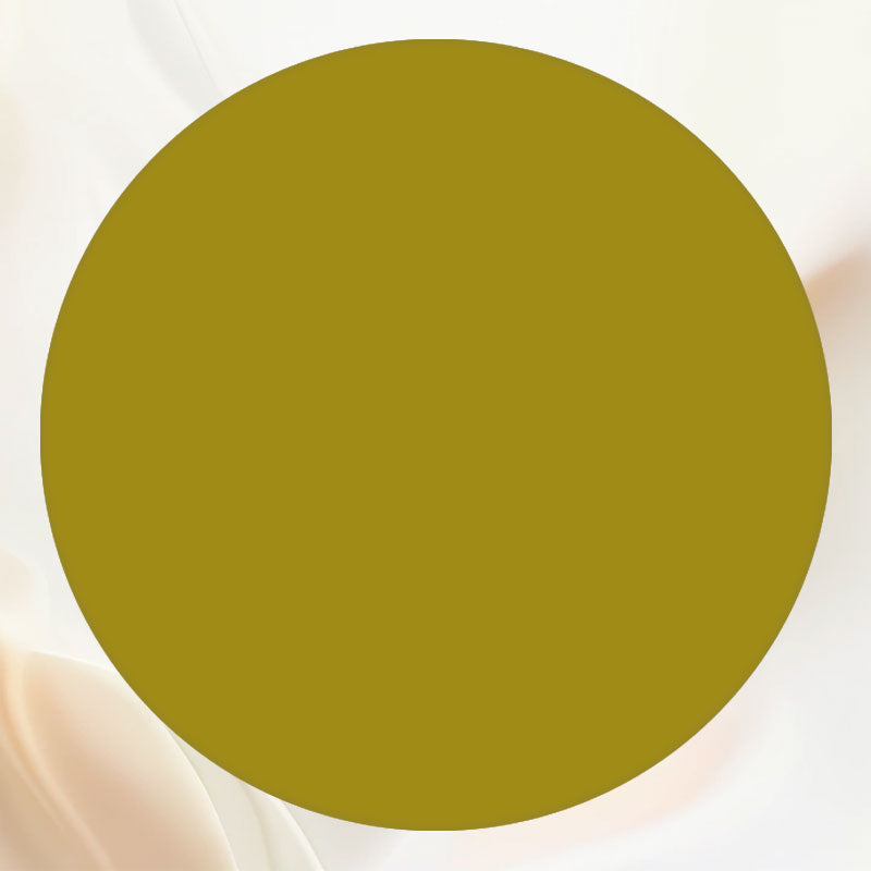 Light Brown Solid Color Round Backdrop - Layoris