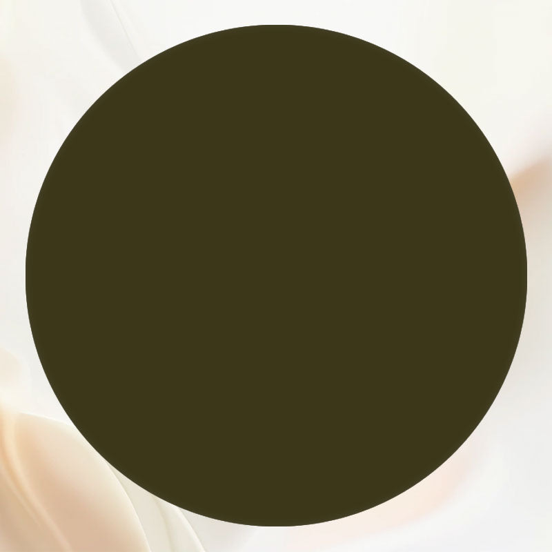 Coffee Solid Color Circular Backdrop - Layoris