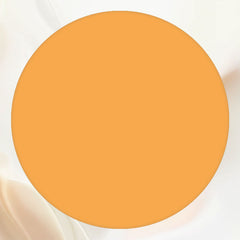 Orange Solid Color Circular Backdrop - Layoris