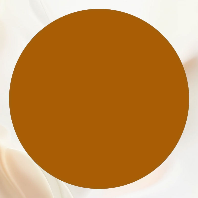 Dark Orange Solid Color Circular Backdrop - Layoris