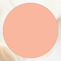 Light Peach Round Backdrop Cover - Layoris