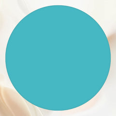 Aqua Solid Round Backdrop For Party - Layoris