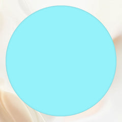 Baby Blue Round Backdrop For Parties - Layoris