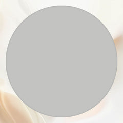 Light Grey Solid Fabric Round Backdrop - Layoris