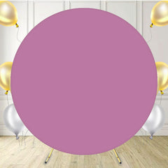 Taro Solid Color Round Backdrop For Party - Layoris