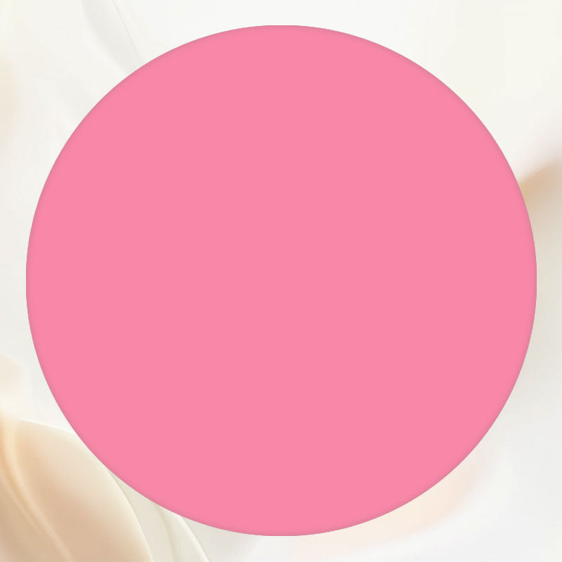 Candy Pink Solid Round Backdrop Cover - Layoris
