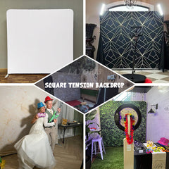 Layoris Highlight Red Celebration Fabric Double Sided Backdrop