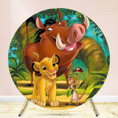 (7 Days Delivery) Round Kids Birthday Backdrop