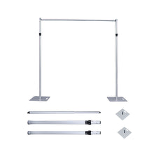 10X10Ft Event Display Backdrop Frame Adjustable Support