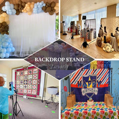 Adjustable Step And Repeat Banner Stand For Backdrops