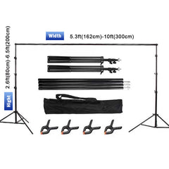 Adjustable 10X6.5Ft Square Backdrop Stand For Events