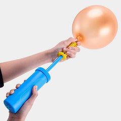 Hand Held Inflator Pump With Balloon Tying Tool